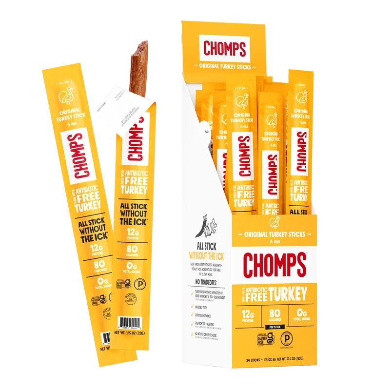 Chomps Antibiotic Free Turkey Sticks