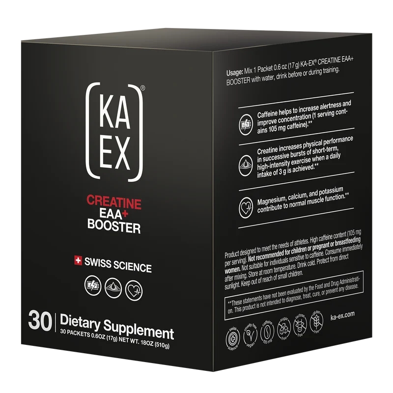 KA EX Creatine EAA+ Booster, 3-in-1 Performance Drink