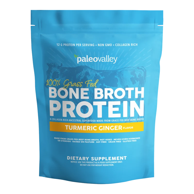 Paleovalley 100% Grass Fed Bone Broth Protein