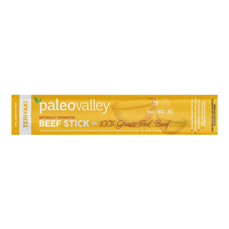 Paleovalley 100% Grass Fed Beef Sticks