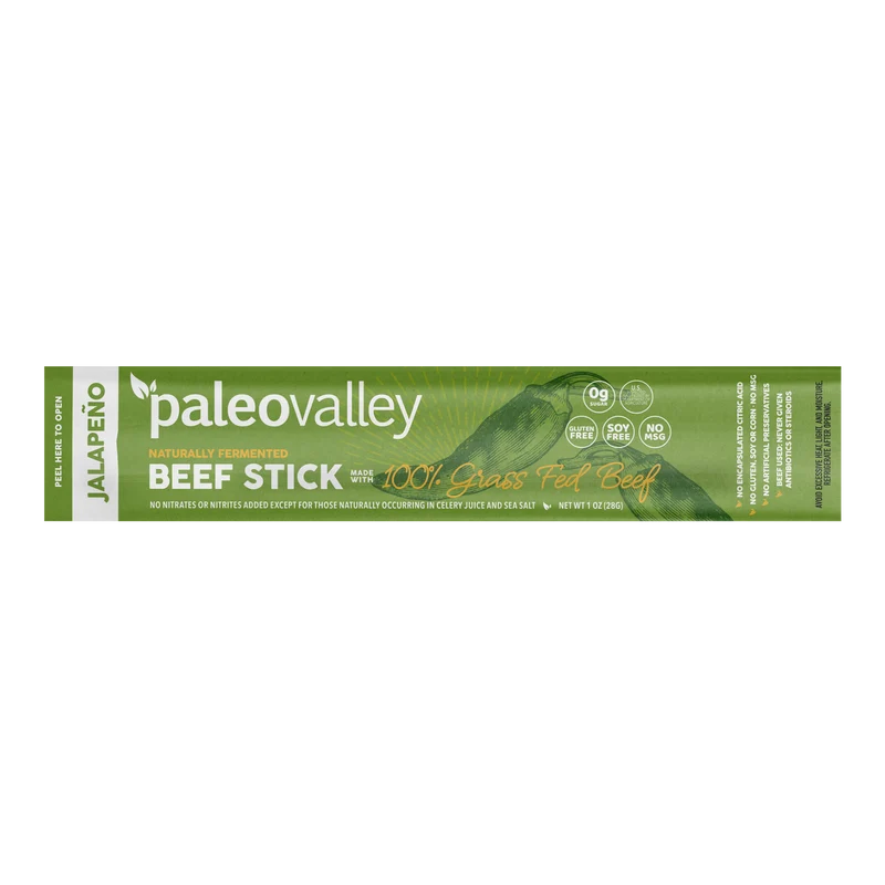 Paleovalley 100% Grass Fed Beef Sticks