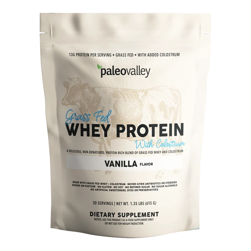 Paleovalley 100% Grass Fed Whey Protein
