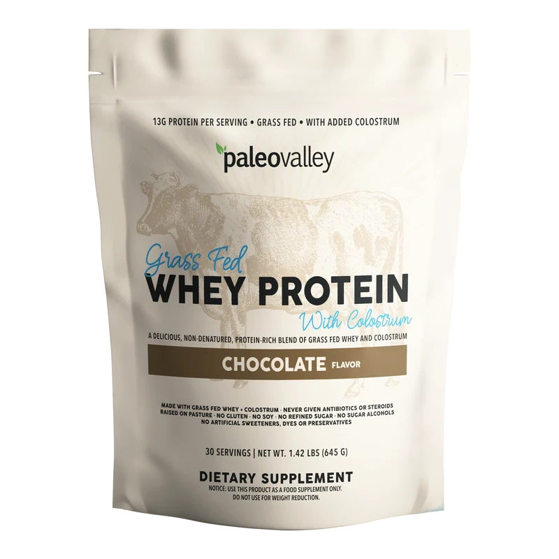 Paleovalley 100% Grass Fed Whey Protein