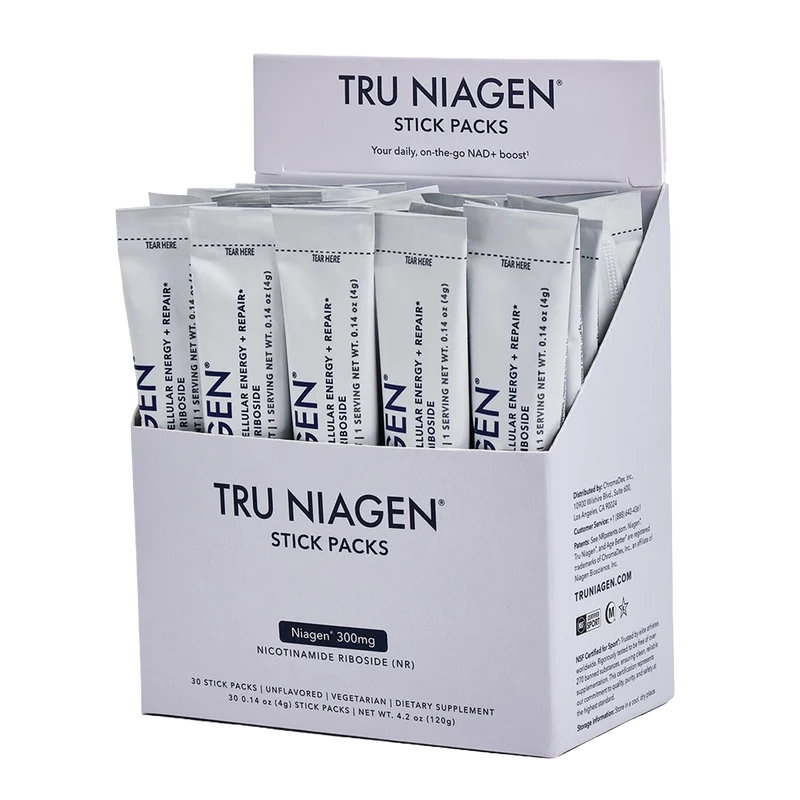 Tru Niagen 300mg NAD Stick Packs