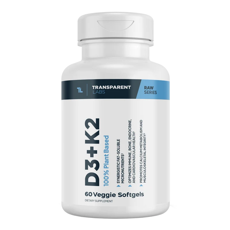 Transparent Labs Vitamin D3 + K2