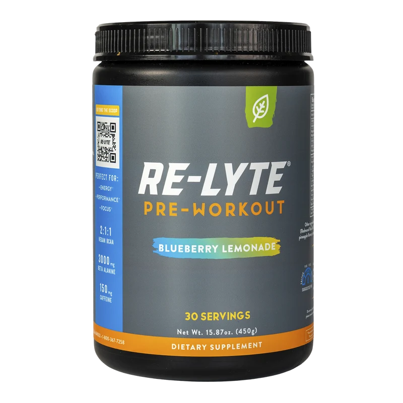 Redmond Re-Lyte Pre-Workout Electrolyte Powder