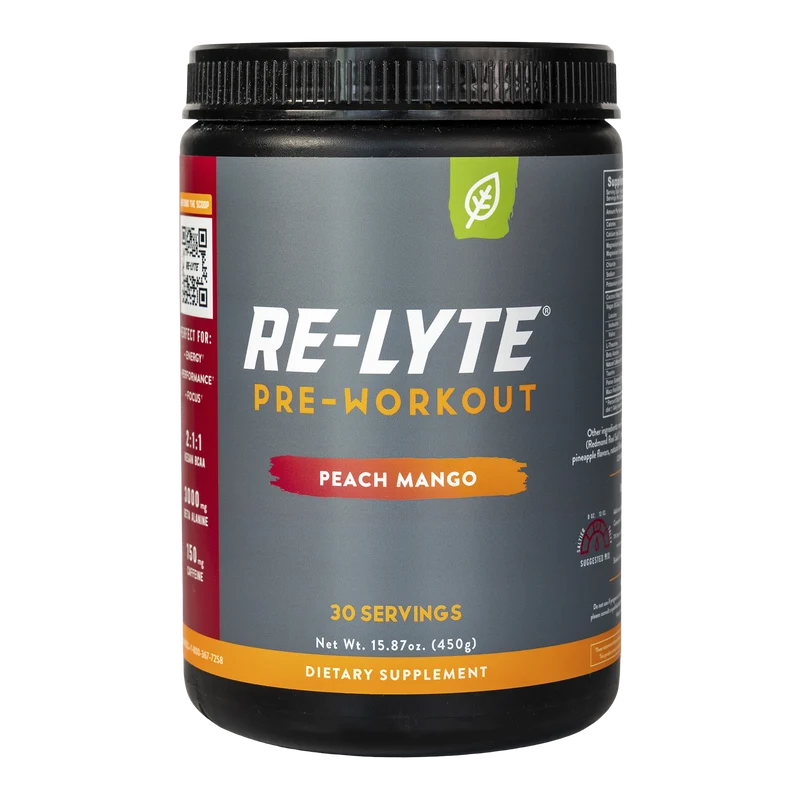 Redmond Re-Lyte Pre-Workout Electrolyte Powder