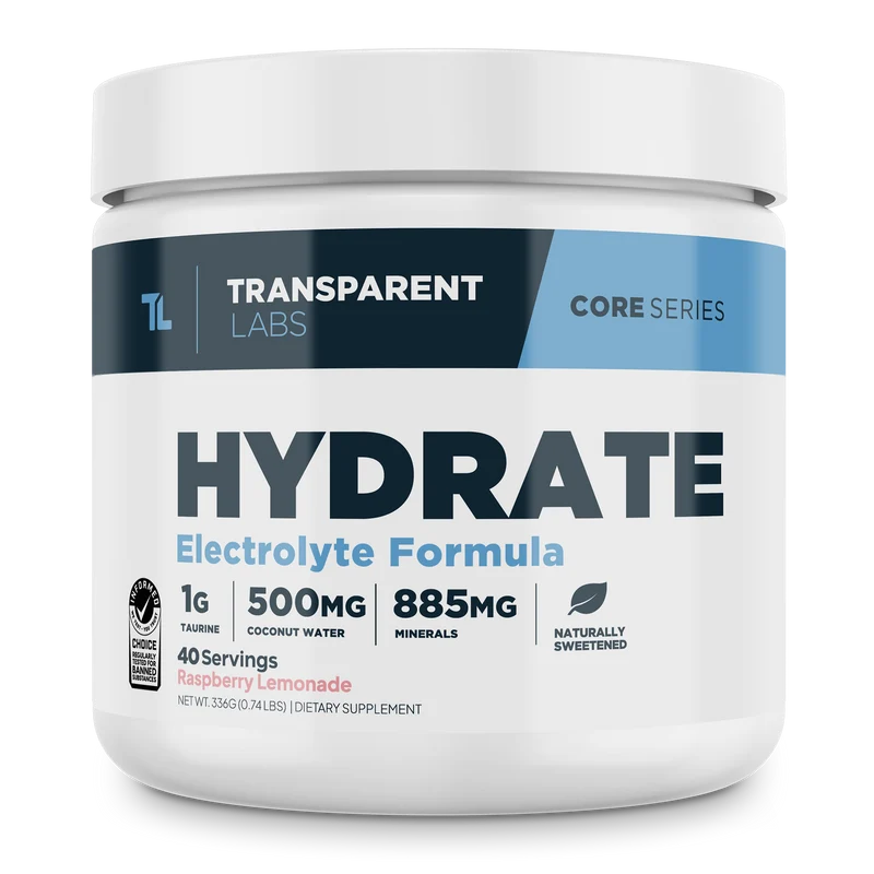 Transparent Labs Hydrate
