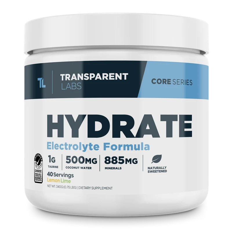 Transparent Labs Hydrate