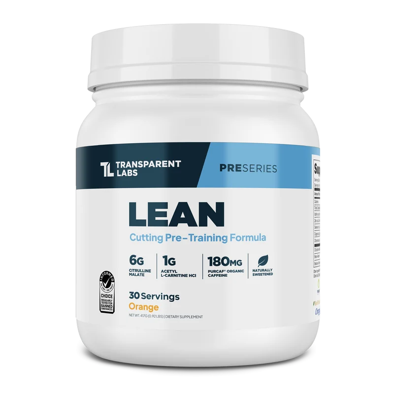 Transparent Labs Lean Pre-Workout