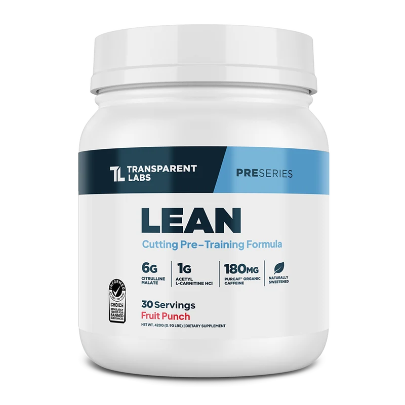 Transparent Labs Lean Pre-Workout