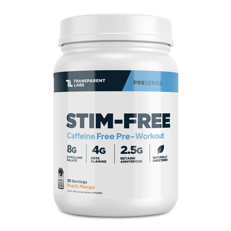 Transparent Labs Stim-Free Pre-workout