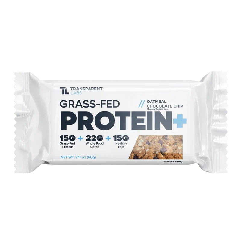 Transparent Labs Grass Fed Protein Bar