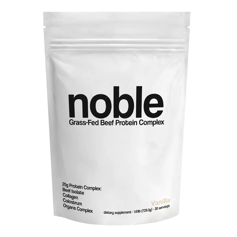 Noble Origins Grass-Fed Beef Protein Complex
