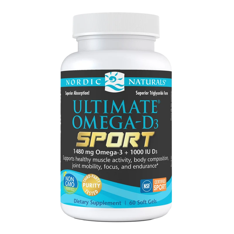 Nordic Naturals Ultimate Omega D3 Sport