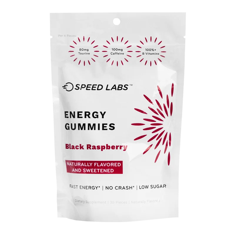 Speed Labs Natural Energy Gummies