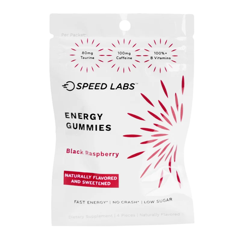 Speed Labs Natural Energy Gummies