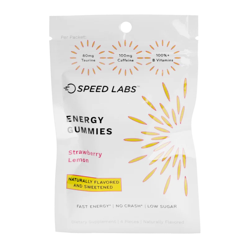Speed Labs Natural Energy Gummies