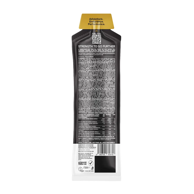 Styrkr Gel30 Caffeine Energy Gel