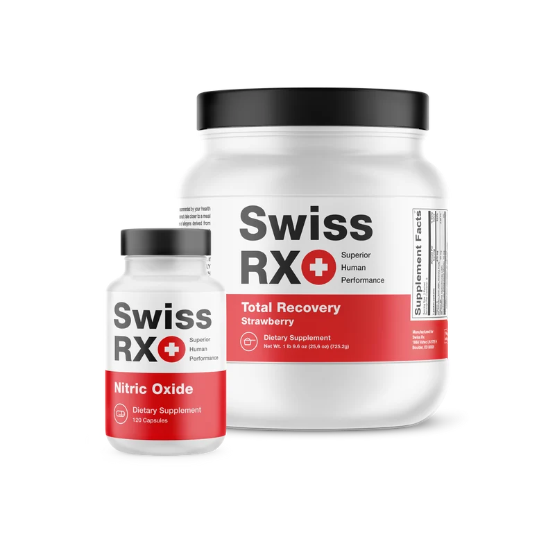 SwissRX Total Recovery Bundle (w/ Nitric Oxide)