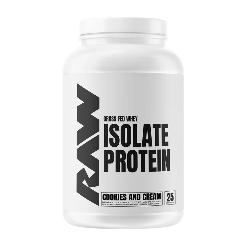 Raw Grass Fed Whey Isolate Protein