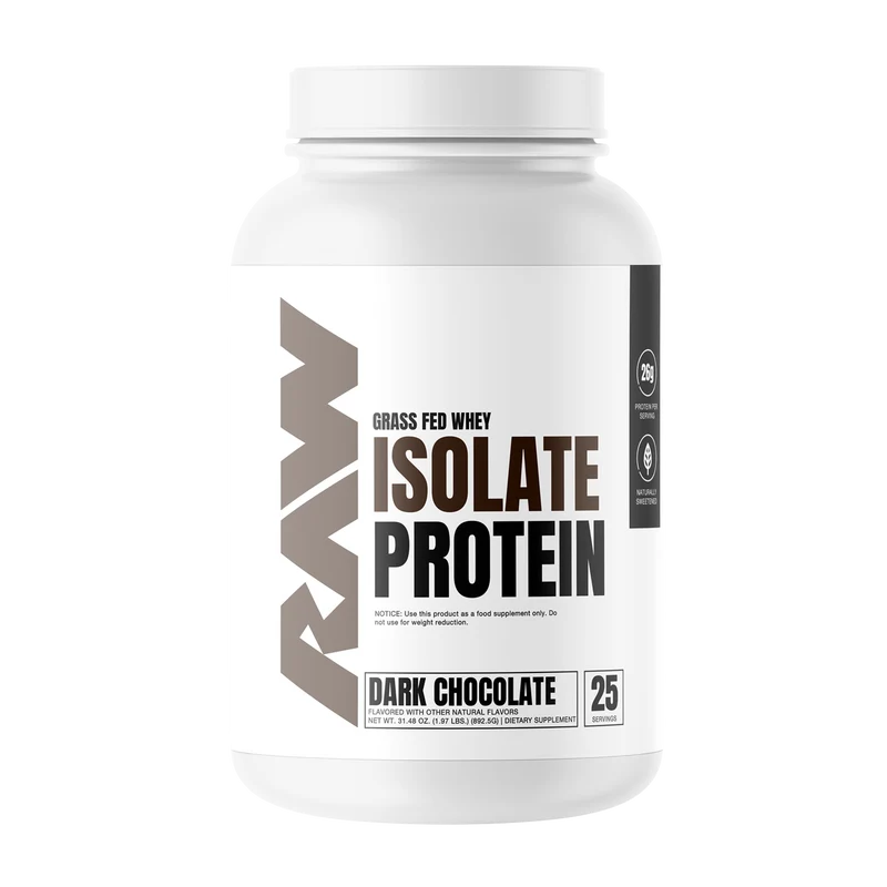 Raw Grass Fed Whey Isolate Protein