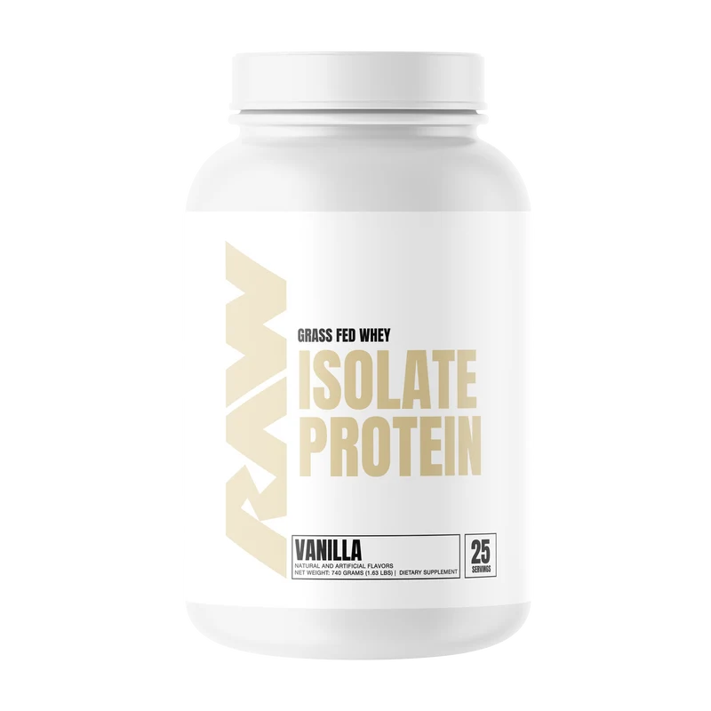 Raw Grass Fed Whey Isolate Protein