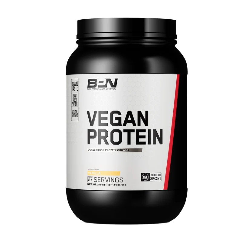 Bare Performance Nutrition Vegan Protein Powder