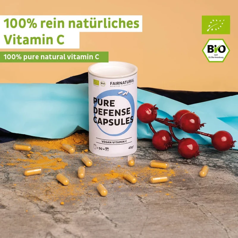 Gélules de vitamine C bio