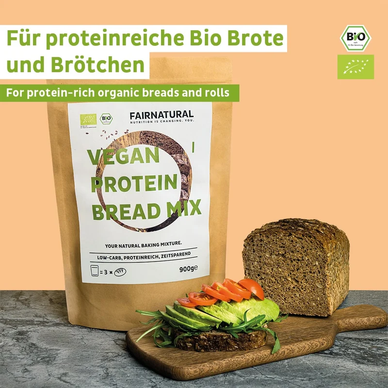 Organic Vegan Protein Bread Baking Mix