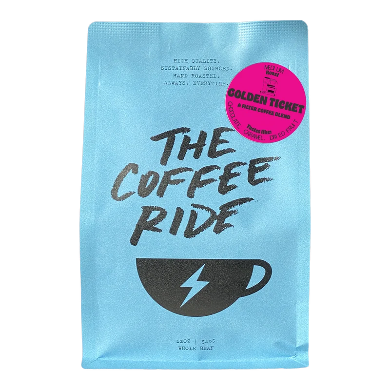 The Coffee Ride - Golden Ticket Whole Bean and Quick Brew
