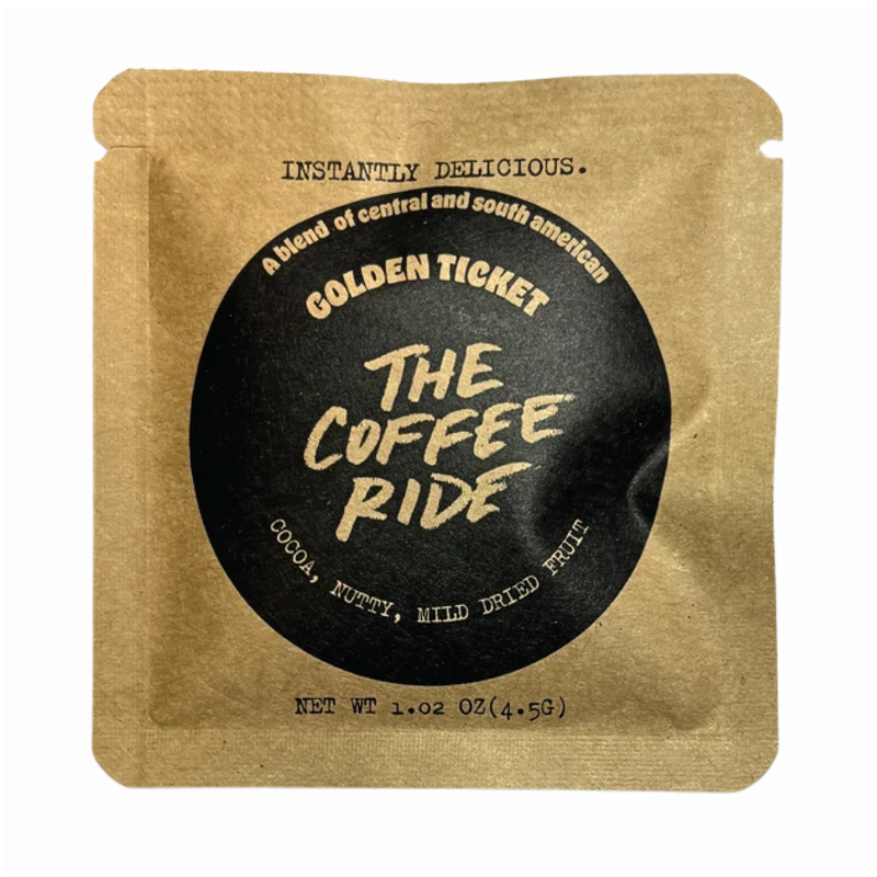 The Coffee Ride - Golden Ticket Whole Bean and Quick Brew