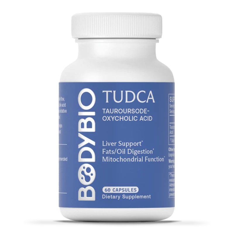 BodyBio TUDCA (Tauroursodeoxycholic acid)