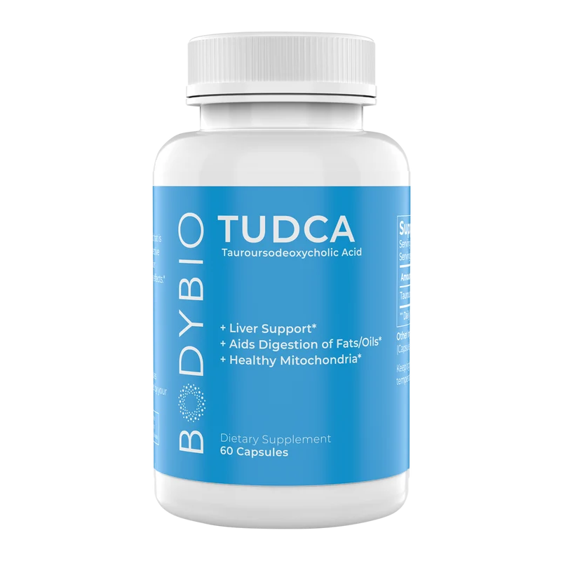 BodyBio TUDCA (Tauroursodeoxycholic acid)