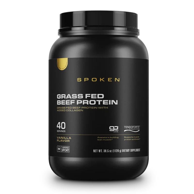 Spoken Grass Fed Beef Protein