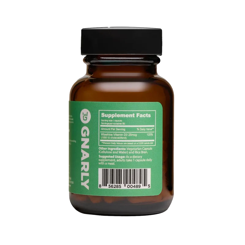Gnarly Nutrition Baseline Vitamin D3