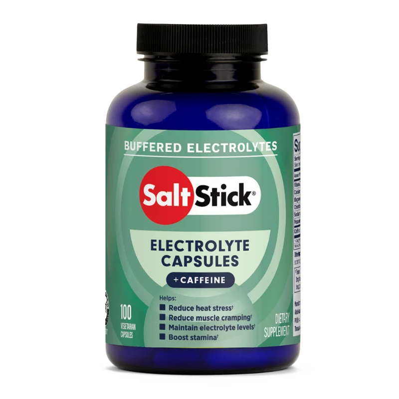 SaltStick Electrolyte Capsules + Caffeine
