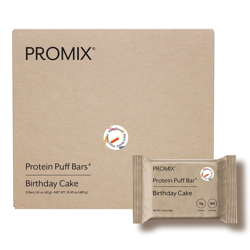Promix Plant Protein Puff Bars