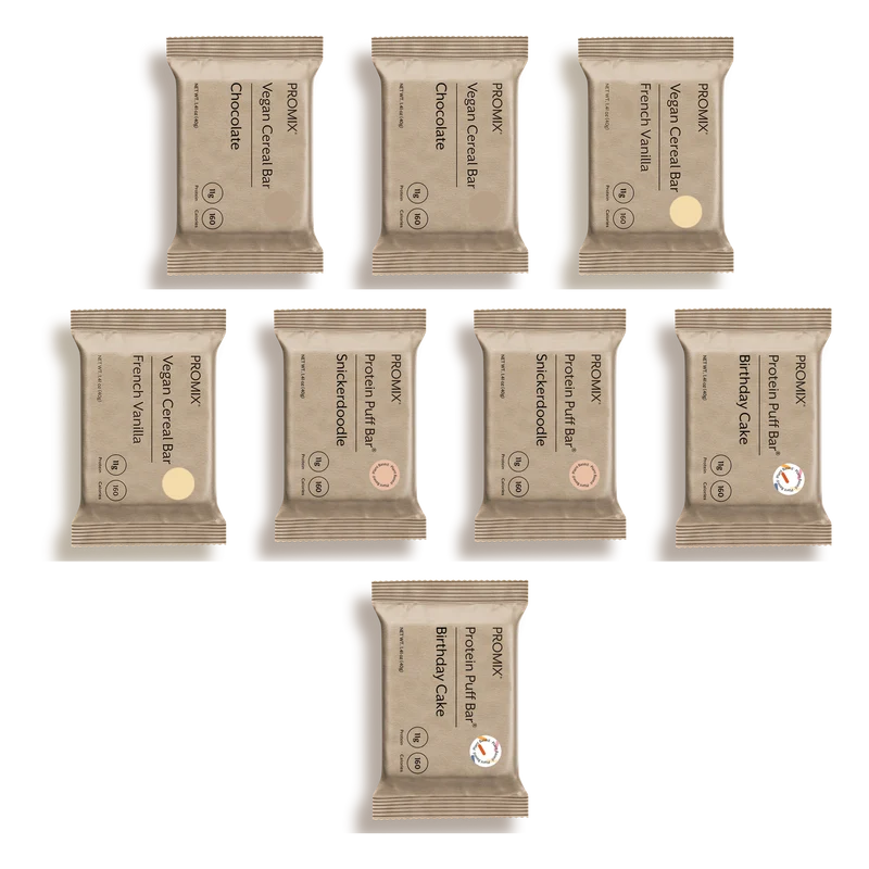 Promix Plant Protein Puff Bars