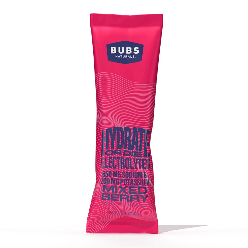 BUBS Naturals Hydrate or Die Electrolytes