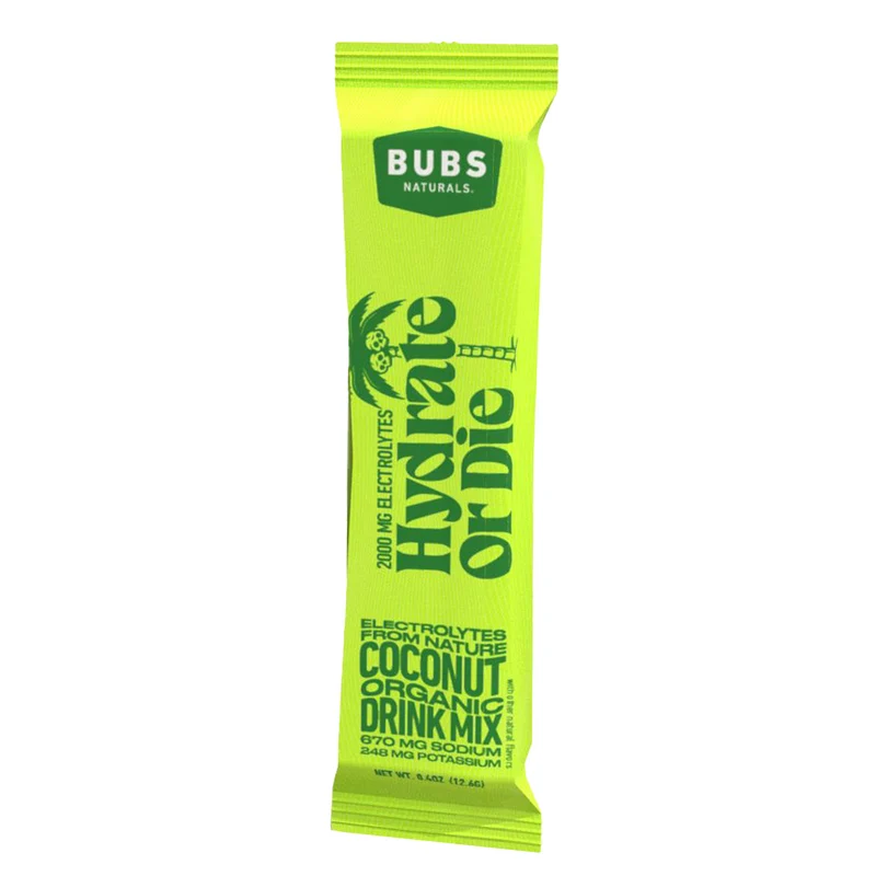 BUBS Naturals Hydrate or Die Electrolytes