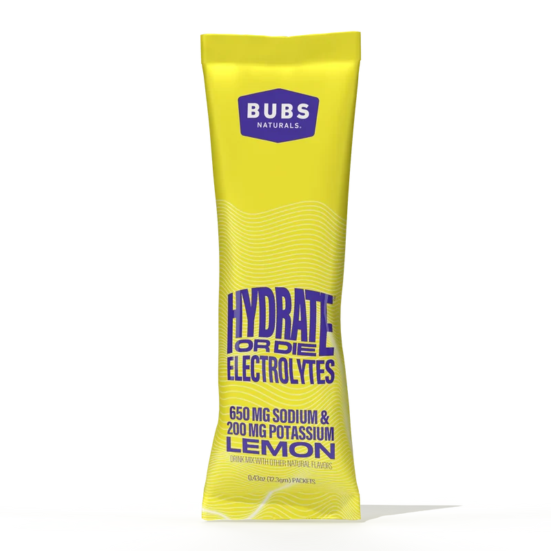 BUBS Naturals Hydrate or Die Electrolytes