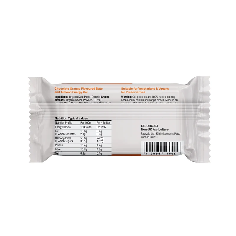 Rawvelo Organic Energy Bar