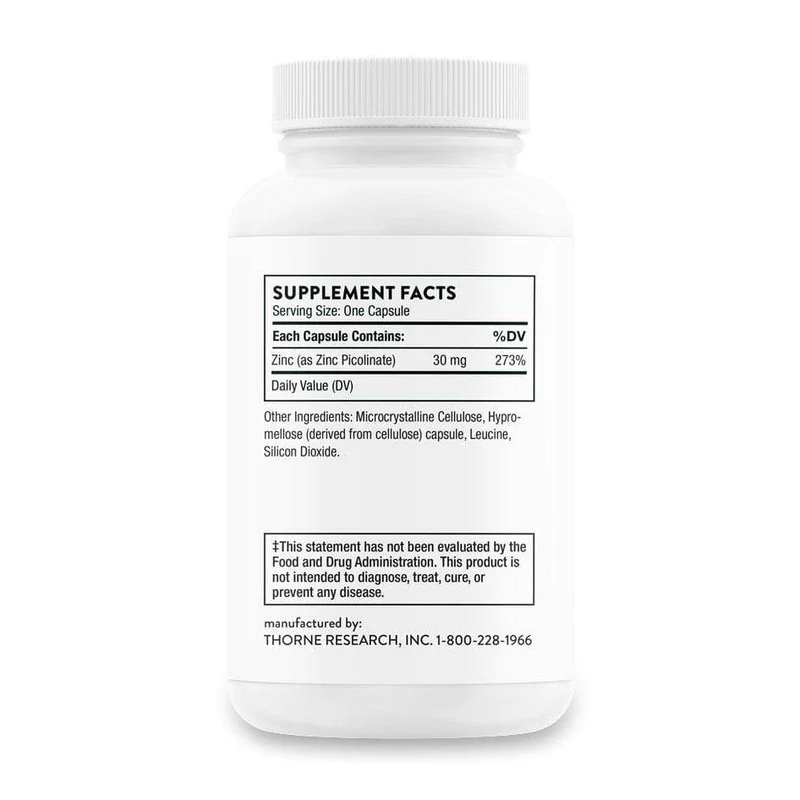 Thorne Zinc Picolinate
