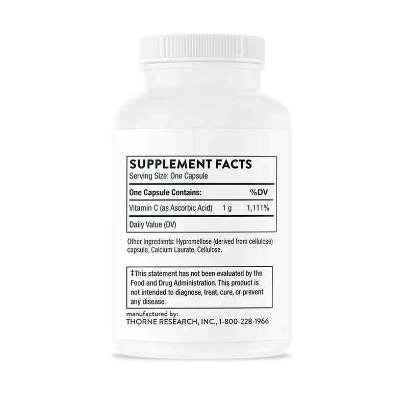 Thorne Vitamin C 1,000 mg