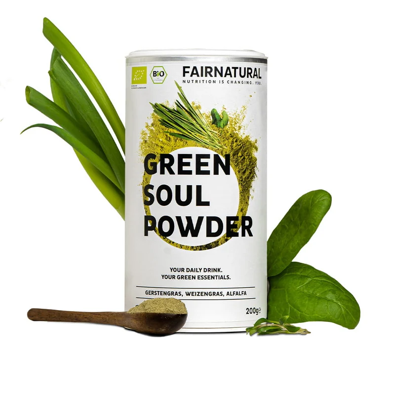 Poudre de smoothie vert bio