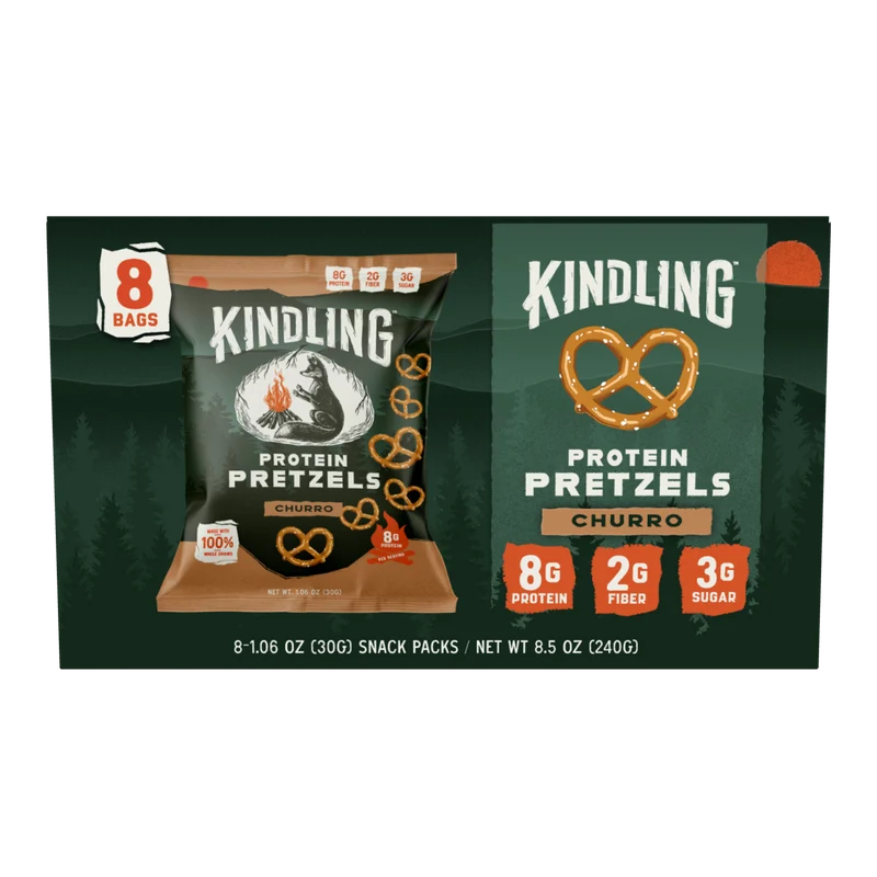 Kindling Protein Pretzel