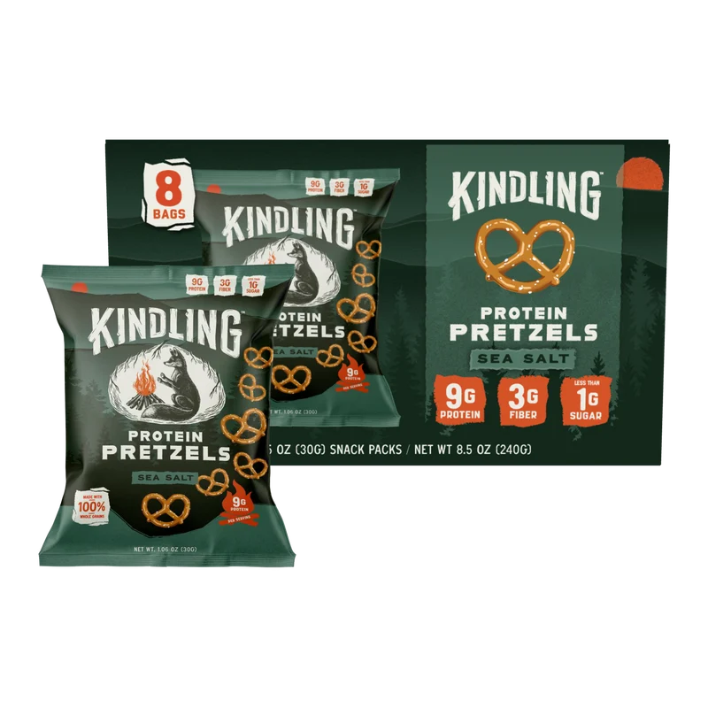 Kindling Protein Pretzel