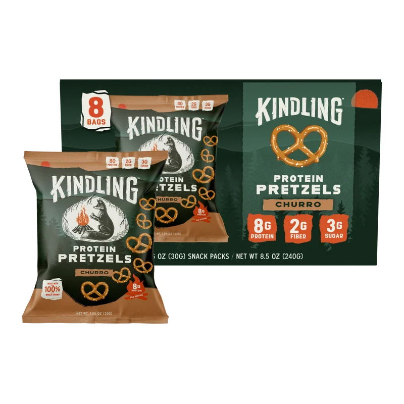 Kindling Protein Pretzel
