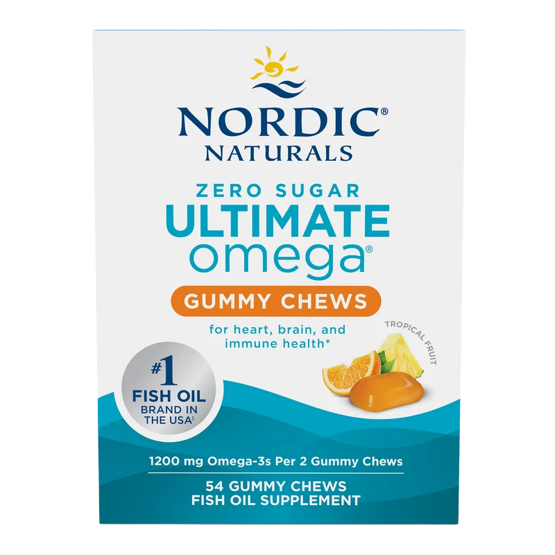 Nordic Naturals Zero Sugar Ultimate Omega Gummies